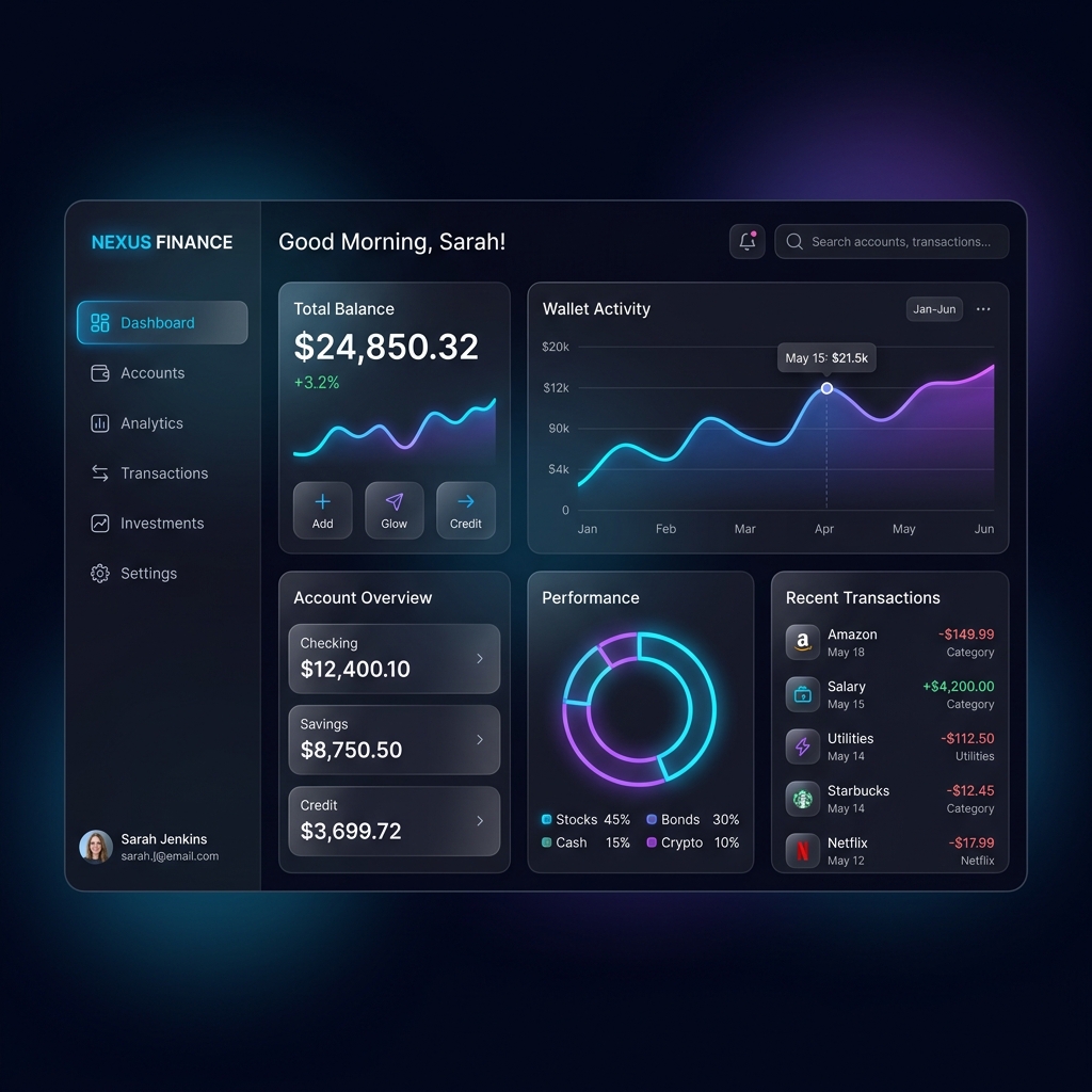 LedgerFlow Dashboard